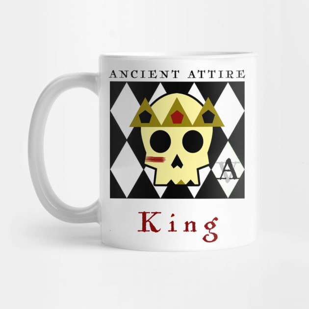 King Skull Logo Tee by ancientattire